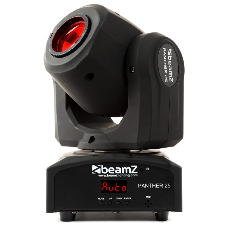 BeamZ Panther25 LED Moving Head Light Pair & Soft Case