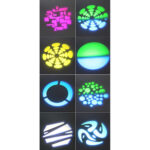 BeamZ Panther25 LED Moving Head Light Pair & Soft Case