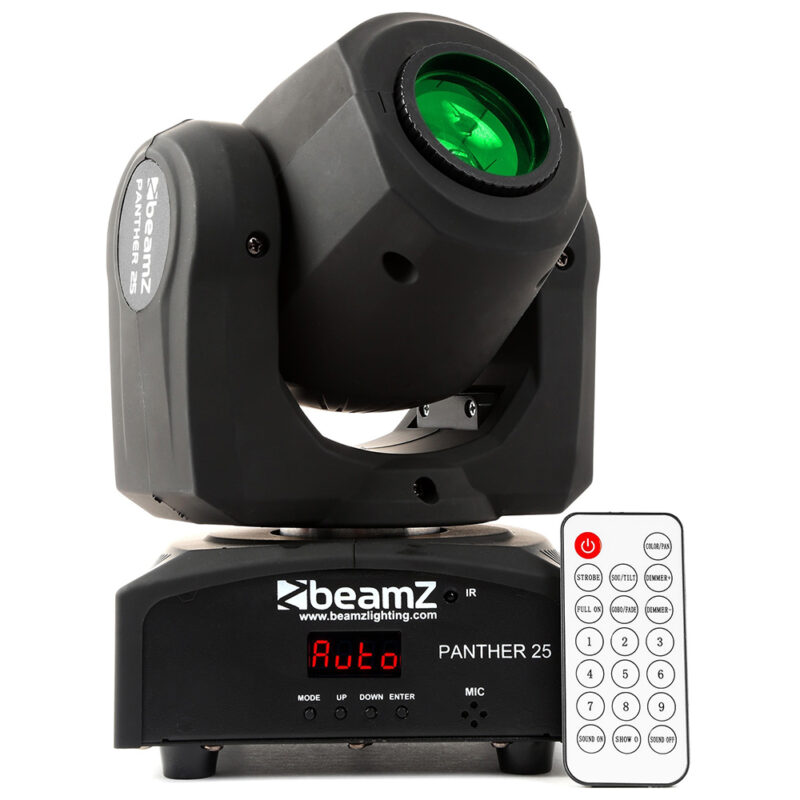 BeamZ Panther25 LED Moving Head Light, Set of 4