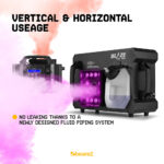 BeamZ BLAZE800 800W Vertical Smoke Machine 12x4W 4in1 LED & 5L Fluid
