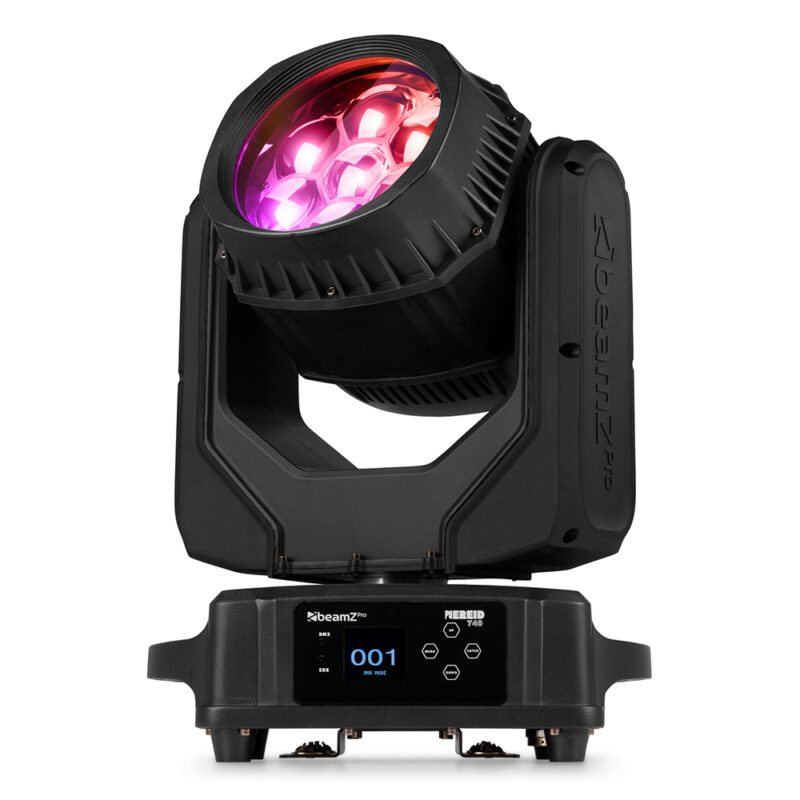 BeamZ PRO Nereid740 Outdoor Bee Eye Moving Head Wash Beam with Zoom