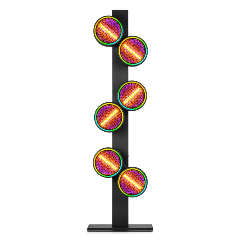 BeamZ RB640 Motorised Retro Stage Blinder Effects Tower 6x 40W COB LED