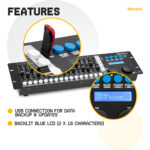 BeamZ BZ512P 19″ Rack Mountable 3-Pin DMX Controller – 512 Channels