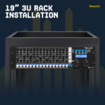 BeamZ BZ512P 19″ Rack Mountable 3-Pin DMX Controller – 512 Channels