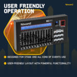 BeamZ BZ108 Compact 3-Pin DMX Controller for LED Lights – 108 Channels