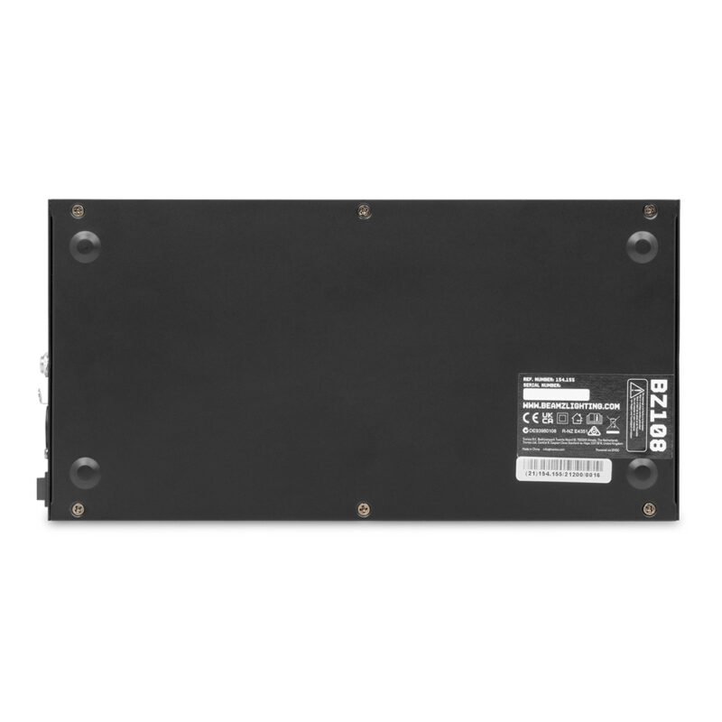 BeamZ BZ108 Compact 3-Pin DMX Controller for LED Lights – 108 Channels