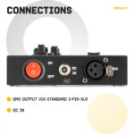 BeamZ BZ14 Compact 3-Pin DMX Controller for LED Lights – 14 Channels