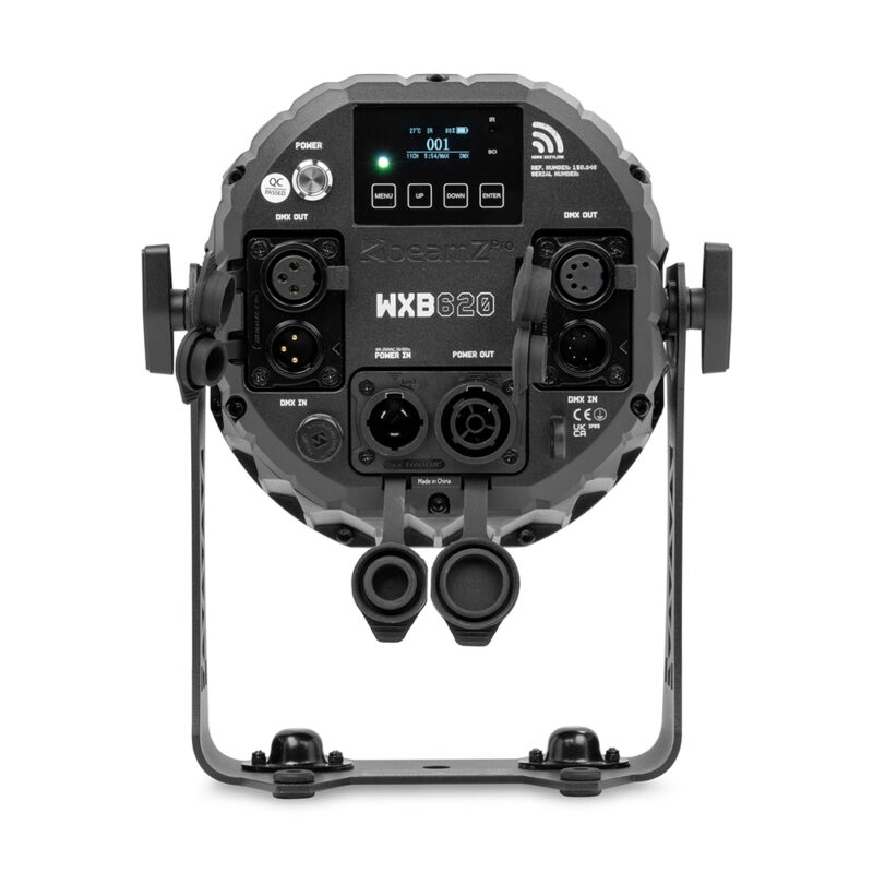 BeamZ Pro WXB620 Outdoor Battery LED PAR Light with WDMX – RGBALC
