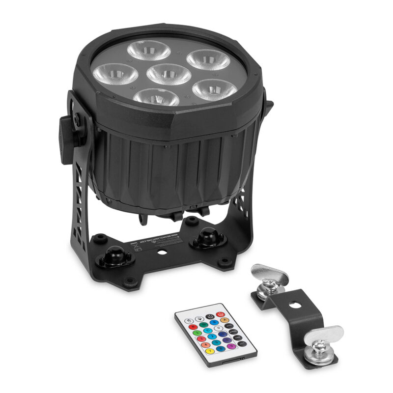 BeamZ Pro WXB620 Outdoor Battery LED PAR Light with WDMX – RGBALC