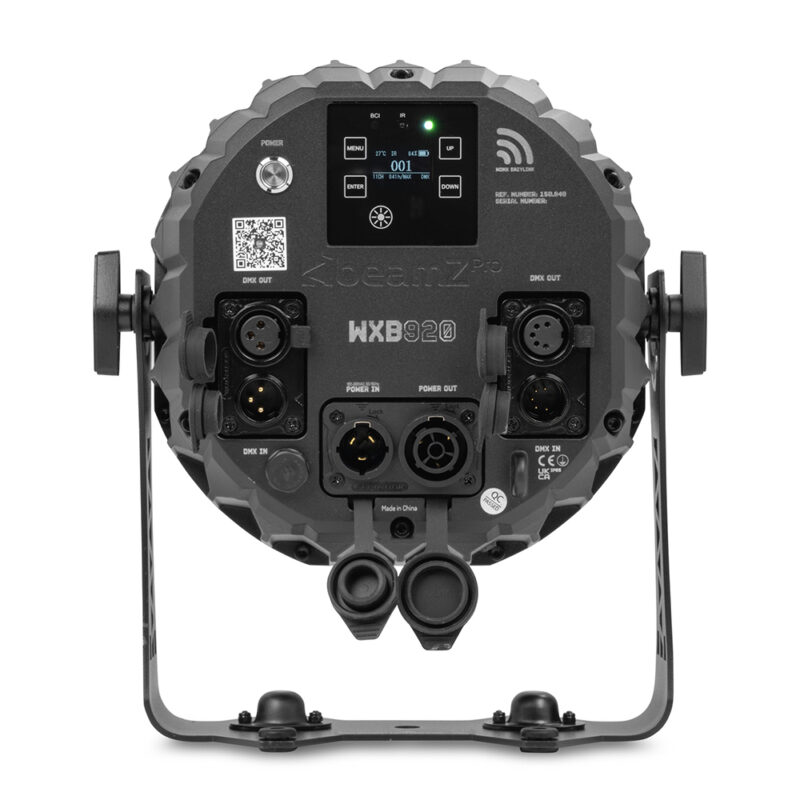 BeamZ Pro WXB920 Outdoor Battery LED PAR Light with WDMX – RGBALC