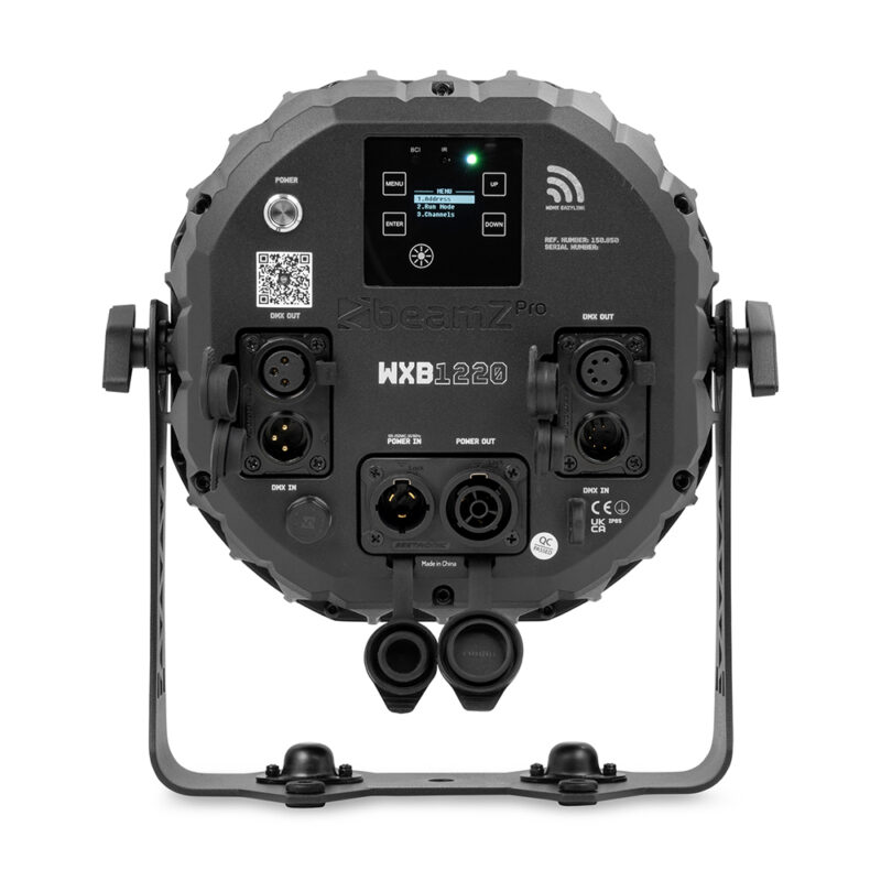 BeamZ Pro WXB1220 Outdoor Battery LED PAR Light with WDMX – RGBALC