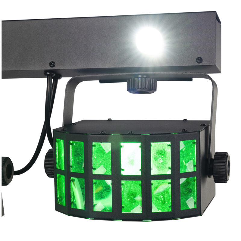 BeamZ SHOWBAR FREE2 Party Bar Lighting Kit with Strobe & Derby Effects