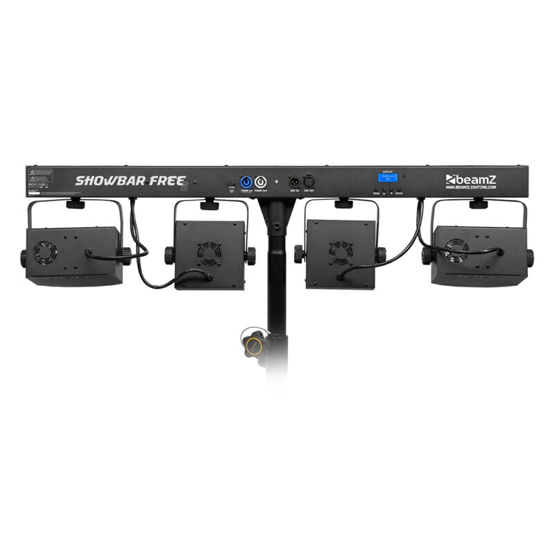 BeamZ SHOWBAR FREE2 Party Bar Lighting Kit with Strobe & Derby Effects