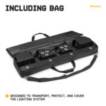 BeamZ SHOWBAR FREE2 Party Bar Lighting Kit with Strobe & Derby Effects