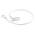 4x BeamZ SAF65 Metal Stage Lighting Safety Cable – 95cm 65kg