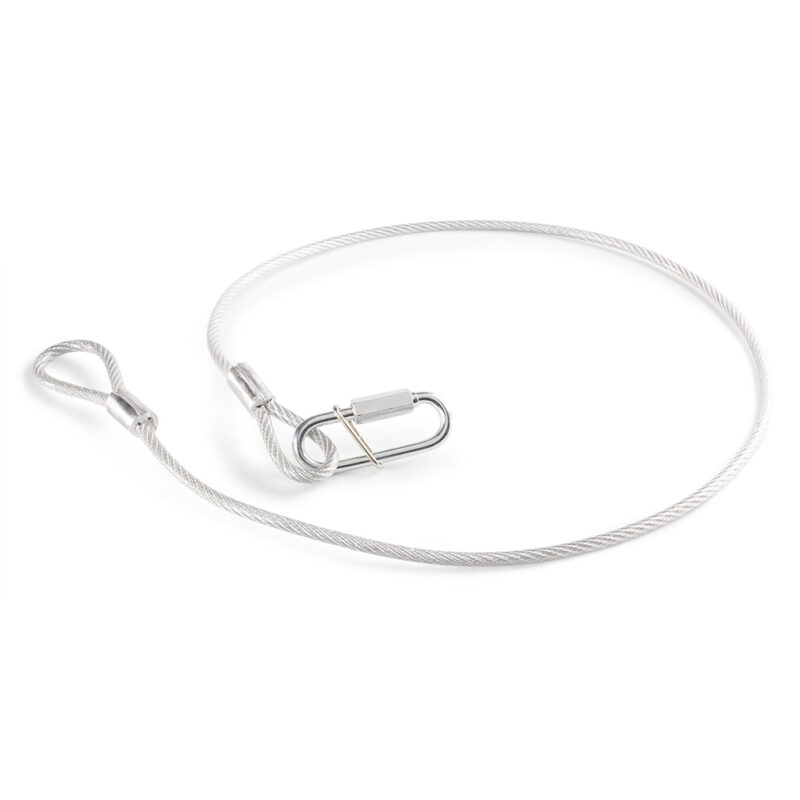 4x BeamZ SAF65 Metal Stage Lighting Safety Cable – 95cm 65kg
