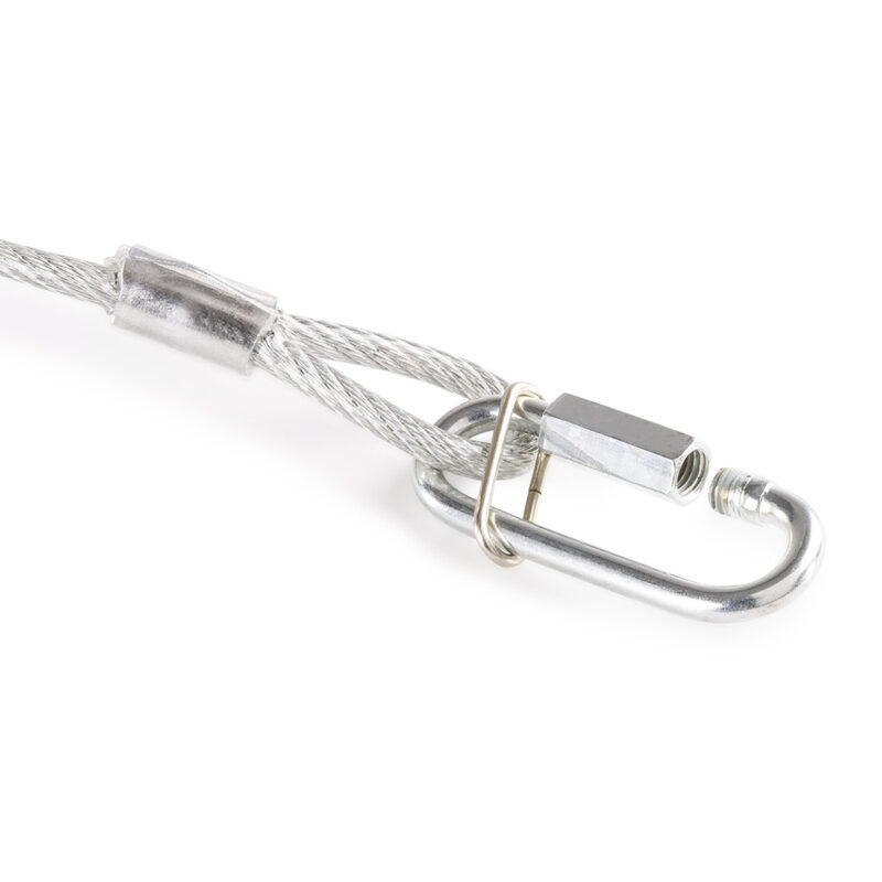 4x BeamZ SAF65 Metal Stage Lighting Safety Cable – 95cm 65kg
