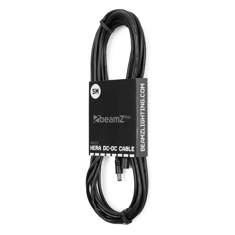 BeamZ Pro Hera HRDC5 Male to Female DC Power Extension Cable – 5m