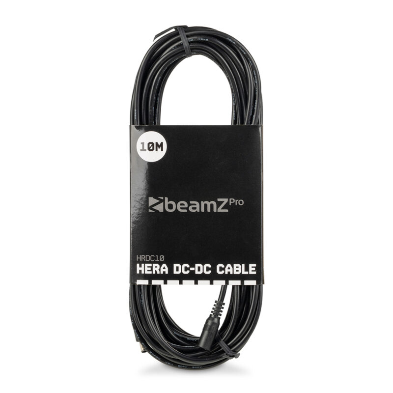BeamZ Pro Hera HRDC10 Male to Female DC Power Extension Cable – 10m BeamZ Pro Hera HRDC10 Male to Female DC Power Extension Cable – 10m