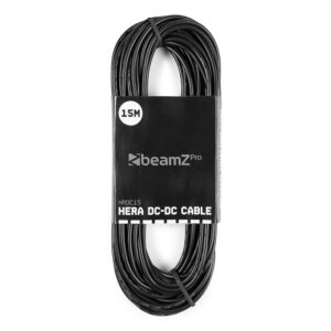 BeamZ Pro Hera HRDC15 Male to Female DC Power Extension Cable – 15m BeamZ Pro Hera HRDC15 Male to Female DC Power Extension Cable – 15m