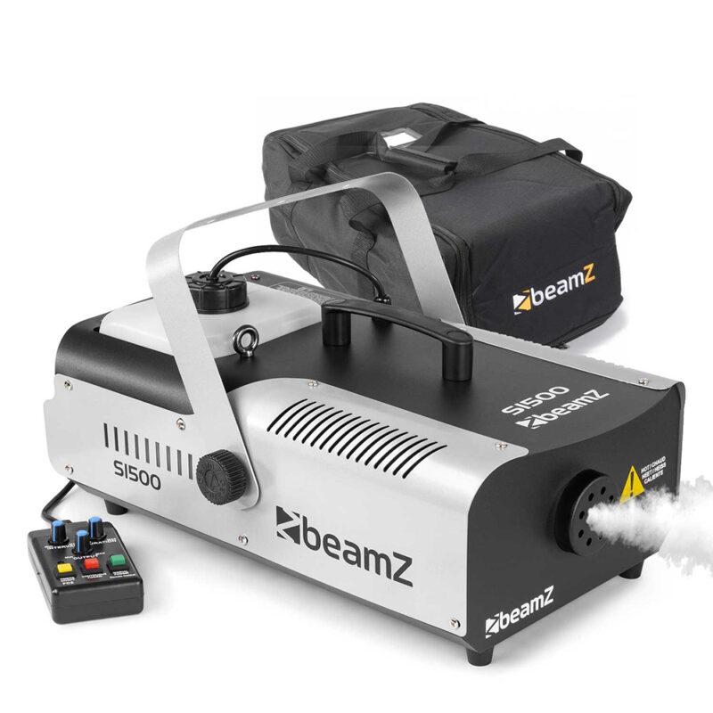 BeamZ S1500 DMX Smoke Machine & Soft Case BeamZ S1500 DMX Smoke Machine & Soft Case