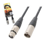 2x PD Connex 3-Pin DMX Lighting Cable – 0.75m