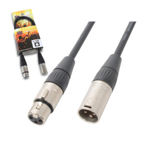 2x PD Connex 3-Pin DMX Lighting Cable – 0.75m 2x PD Connex 3-Pin DMX Lighting Cable – 0.75m