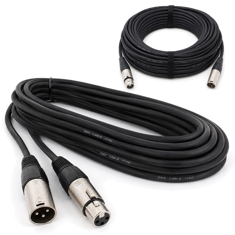 2x PD Connex CX100-25 DMX Lighting Cable – 25m 2x PD Connex CX100-25 DMX Lighting Cable – 25m