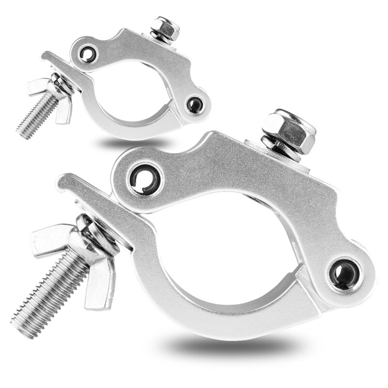 2x BeamZ BC50-500 Half Coupler Lighting Fixture Clamp 500kg – Aluminium 2x BeamZ BC50-500 Half Coupler Lighting Fixture Clamp 500kg – Aluminium