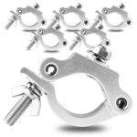 6x BeamZ BC50-500 Half Coupler Lighting Fixture Clamp 500kg – Aluminium
