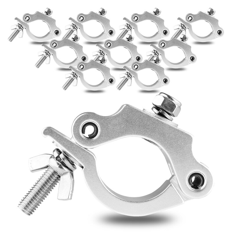 10x BeamZ BC50-500 Half Coupler Lighting Fixture Clamp 500kg – Aluminium 10x BeamZ BC50-500 Half Coupler Lighting Fixture Clamp 500kg – Aluminium