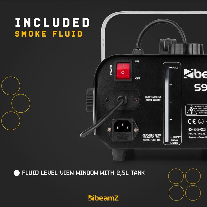 BeamZ SHOWBAR FREE2 Party Bar Lighting Kit with Stand & Smoke Machine