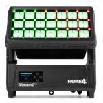 4x BeamZ Pro NUKE4 Motorised Strobe Beam Outdoor Light with Flightcase
