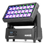 4x BeamZ Pro NUKE4 Motorised Strobe Beam Outdoor Light with Flightcase