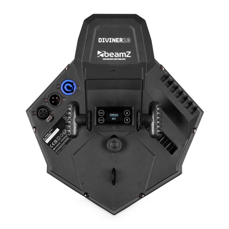 BeamZ Diviner10 LED DJ Beam Roller Barrel Scanner Effect Light – 100W