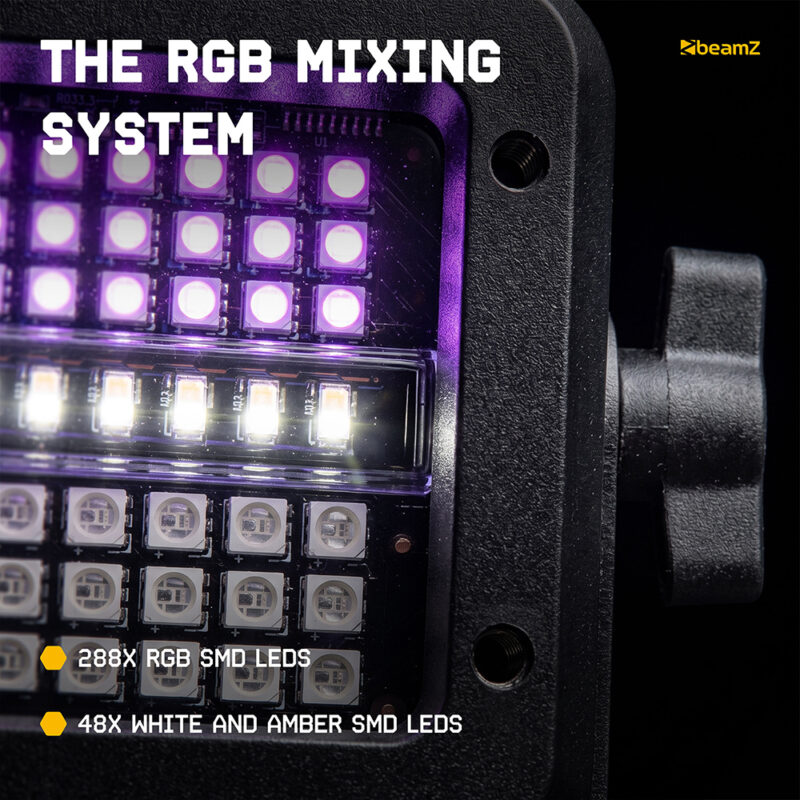 BeamZ BS340 Strobe Light – LED Wash & Stage Blinder Combi Fixture