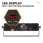 BeamZ BS340 Strobe Light – LED Wash & Stage Blinder Combi Fixture