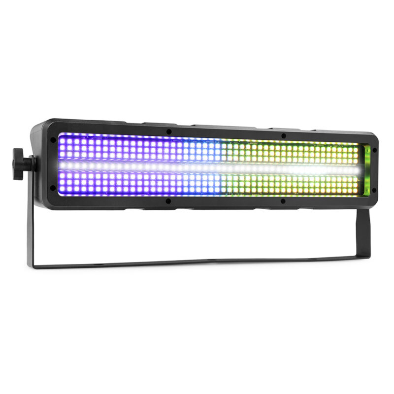2x BeamZ BS340 Strobe Lights with Soft Case – LED Wash & Stage Blinder