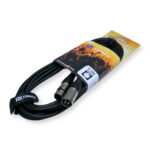 PD Connex CX100-6 3-Pin XLR DMX Lighting Cable – Male/Female 6m