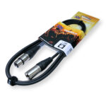 PD Connex CX100-1 3-Pin XLR DMX Lighting Cable – Male/Female 1.5m