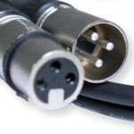 PD Connex CX100-1 3-Pin XLR DMX Lighting Cable – Male/Female 1.5m