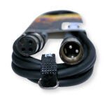 PD Connex CX100-3 3-Pin XLR DMX Lighting Cable – Male/Female 3m