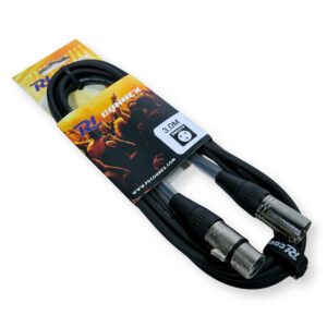 PD Connex CX100-3 3-Pin XLR DMX Lighting Cable – Male/Female 3m PD Connex CX100-3 3-Pin XLR DMX Lighting Cable – Male/Female 3m