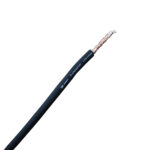 PD Connex RX50 2 Core 6mm DMX Cable Wire Reel – Black 100m