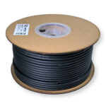 PD Connex RX50 2 Core 6mm DMX Cable Wire Reel – Black 100m