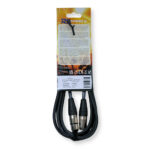 2x PD Connex CX102-3 5-Pin XLR DMX Lighting Cable – Male/Female 3m