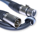 2x PD Connex CX102-1 5-Pin XLR DMX Lighting Cable – Male/Female 1.5m