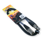 2x PD Connex CX102-1 5-Pin XLR DMX Lighting Cable – Male/Female 1.5m