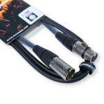 2x PD Connex CX102-1 5-Pin XLR DMX Lighting Cable – Male/Female 1.5m