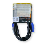 2x PD Connex CX06-2 Combi Locking Power and 3-Pin DMX Cable – 2m